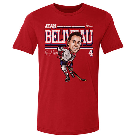 Jean Beliveau Men's Cotton T-Shirt | 500 LEVEL