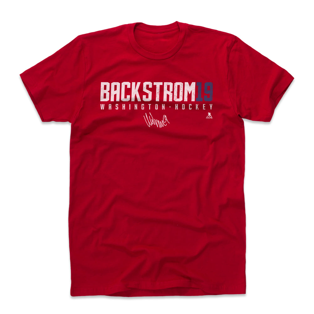 Nicklas Backstrom Men's Cotton T-Shirt | 500 LEVEL