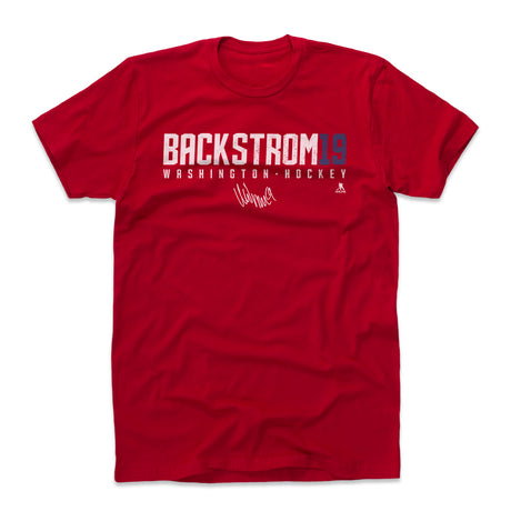 Nicklas Backstrom Men's Cotton T-Shirt | 500 LEVEL