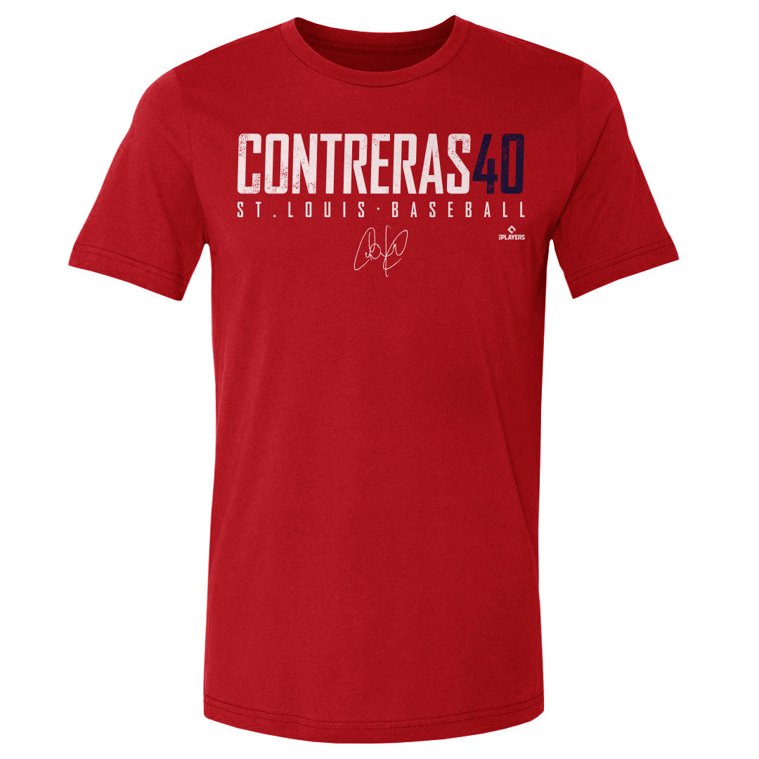 Willson Contreras Men&#39;s Cotton T-Shirt | 500 LEVEL
