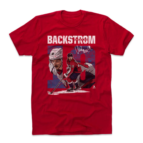 Nicklas Backstrom Men's Cotton T-Shirt | 500 LEVEL