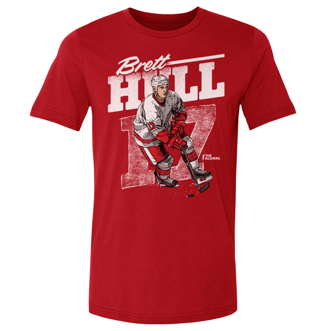 Brett Hull Men's Cotton T-Shirt | 500 LEVEL