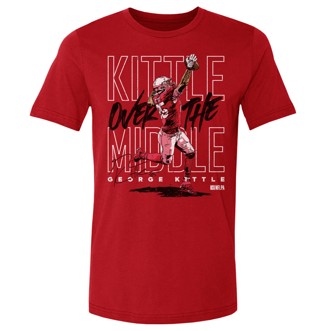 George Kittle Men's Cotton T-Shirt | 500 LEVEL