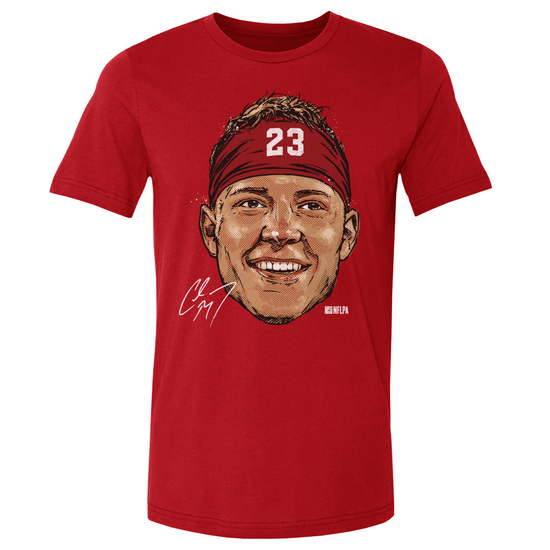 Christian McCaffrey Men's Cotton T-Shirt | 500 LEVEL
