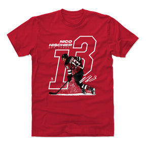 Nico Hischier Men's Cotton T-Shirt | 500 LEVEL