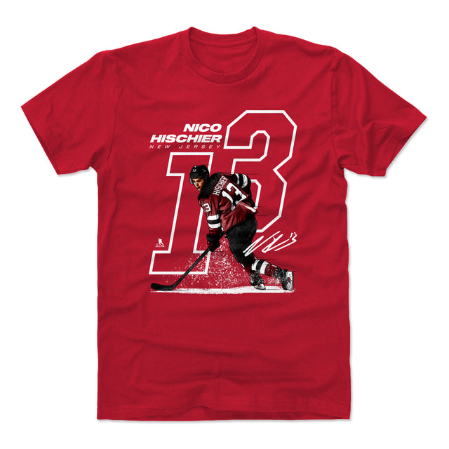 Nico Hischier Men's Cotton T-Shirt | 500 LEVEL
