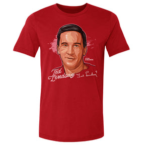 Ted Lindsay Men's Cotton T-Shirt | 500 LEVEL