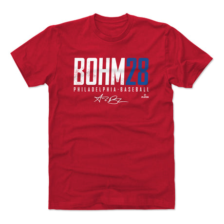 Alec Bohm Men's Cotton T-Shirt | 500 LEVEL