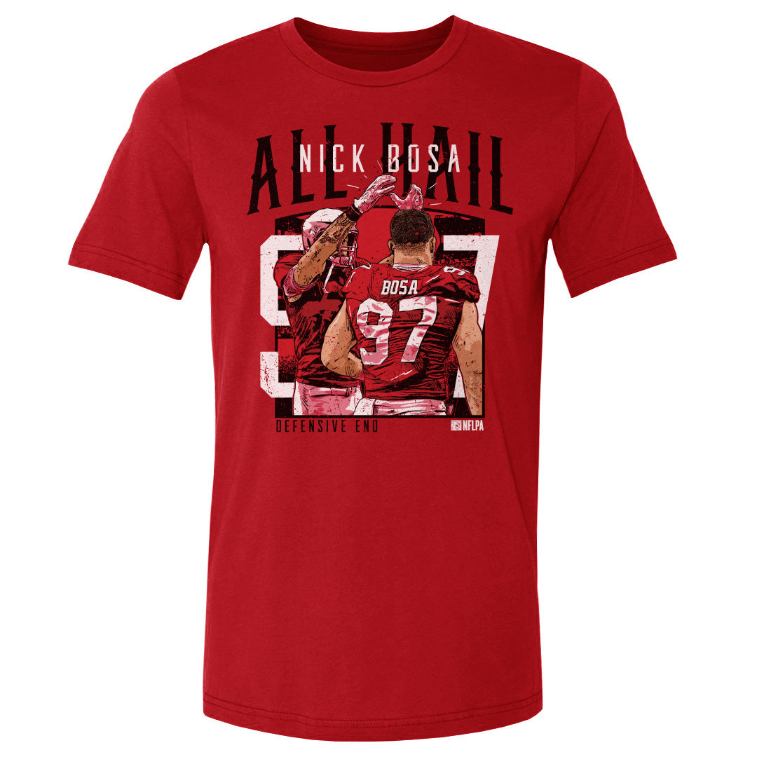 Nick Bosa Men's Cotton T-Shirt | 500 LEVEL