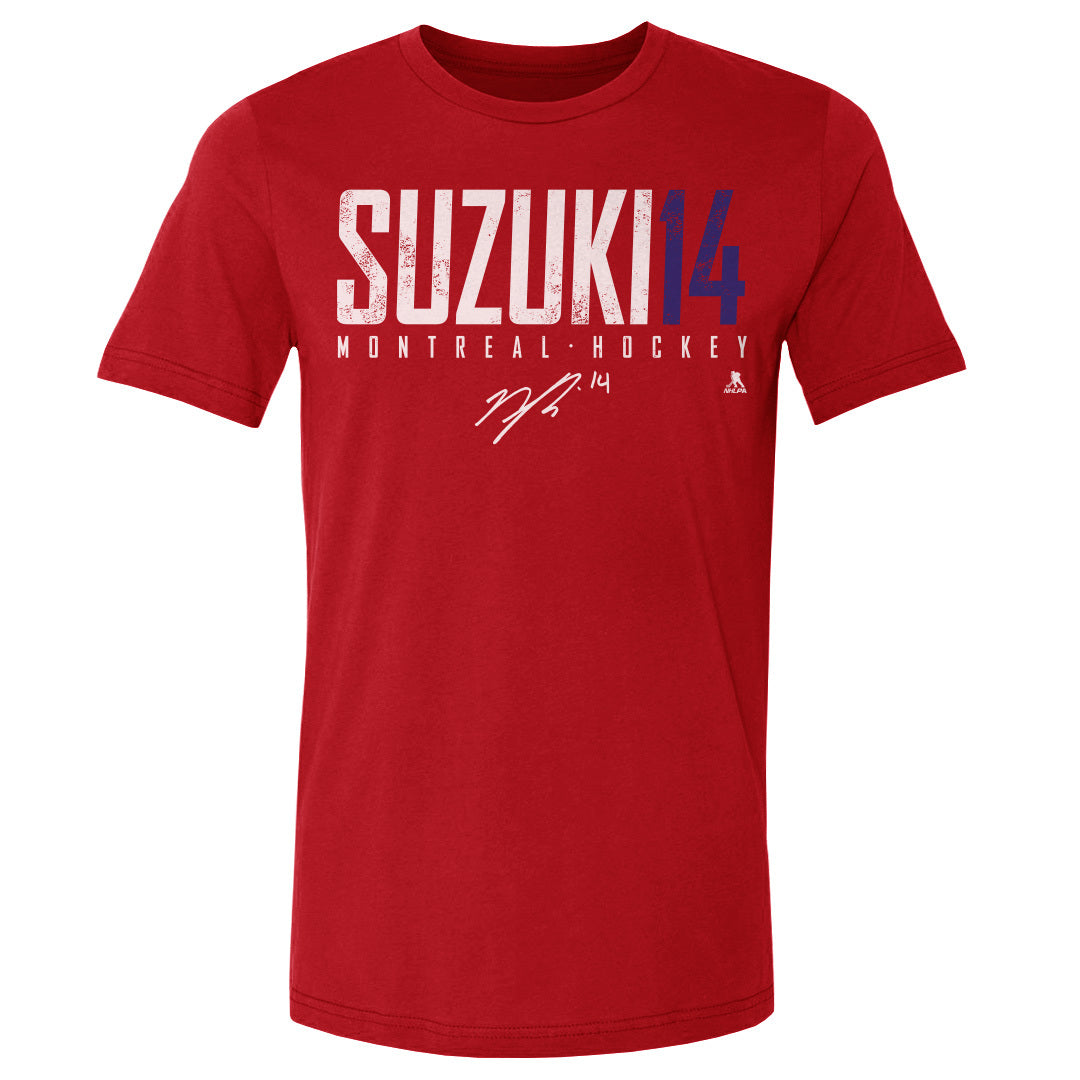 Nick Suzuki Men's Cotton T-Shirt | 500 LEVEL