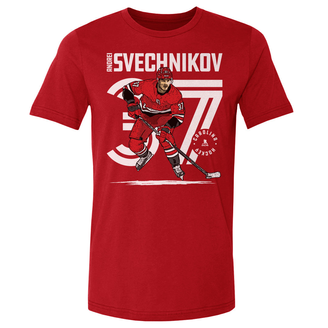 Andrei Svechnikov Men&#39;s Cotton T-Shirt | 500 LEVEL
