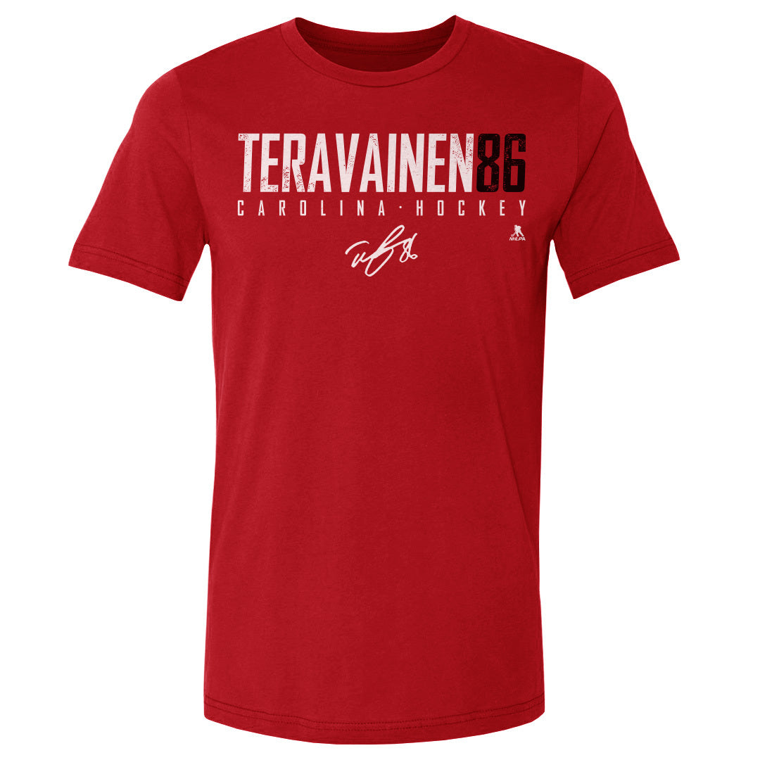 Teuvo Teravainen Men&#39;s Cotton T-Shirt | 500 LEVEL