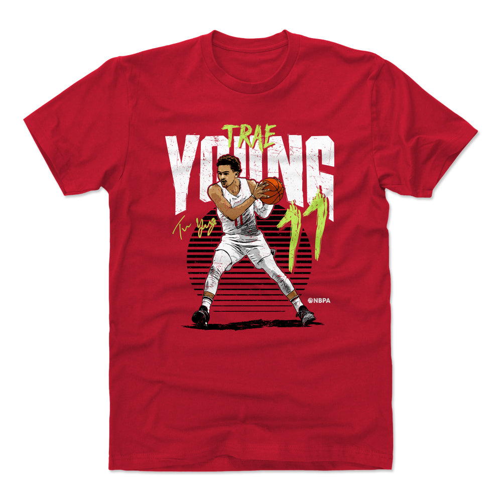 Trae Young Men's Cotton T-Shirt | 500 LEVEL