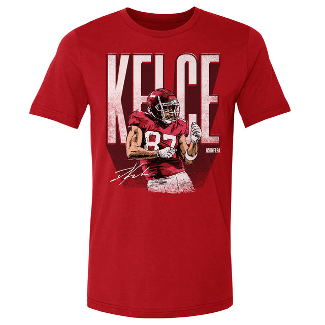 Travis Kelce Men's Cotton T-Shirt | 500 LEVEL
