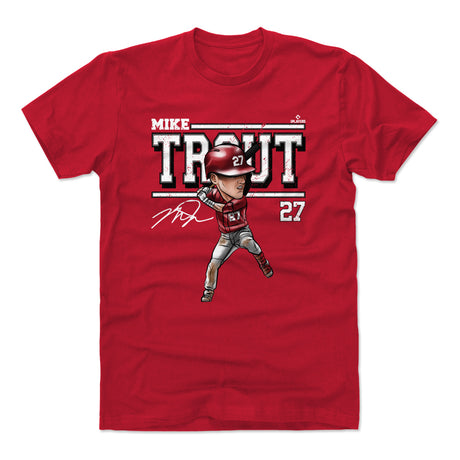 Mike Trout Men's Cotton T-Shirt | 500 LEVEL