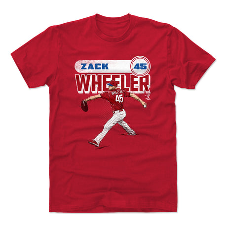 Zack Wheeler Men's Cotton T-Shirt | 500 LEVEL