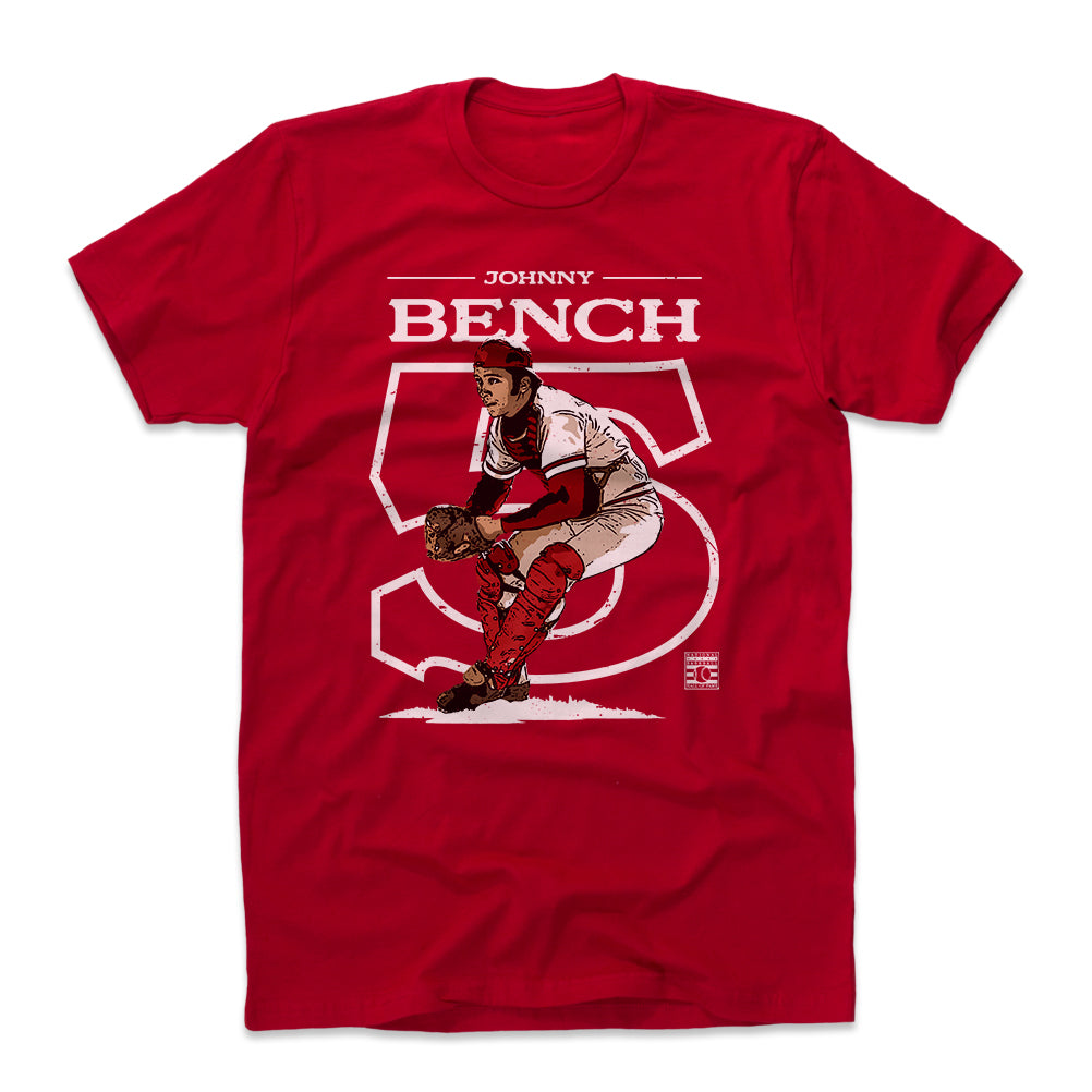Johnny Bench Men's Cotton T-Shirt | 500 LEVEL