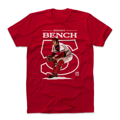 Johnny Bench Men's Cotton T-Shirt | 500 LEVEL