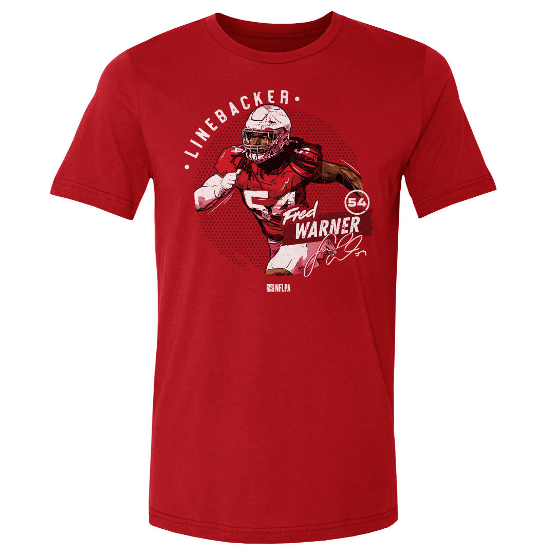 Fred Warner Men's Cotton T-Shirt | 500 LEVEL