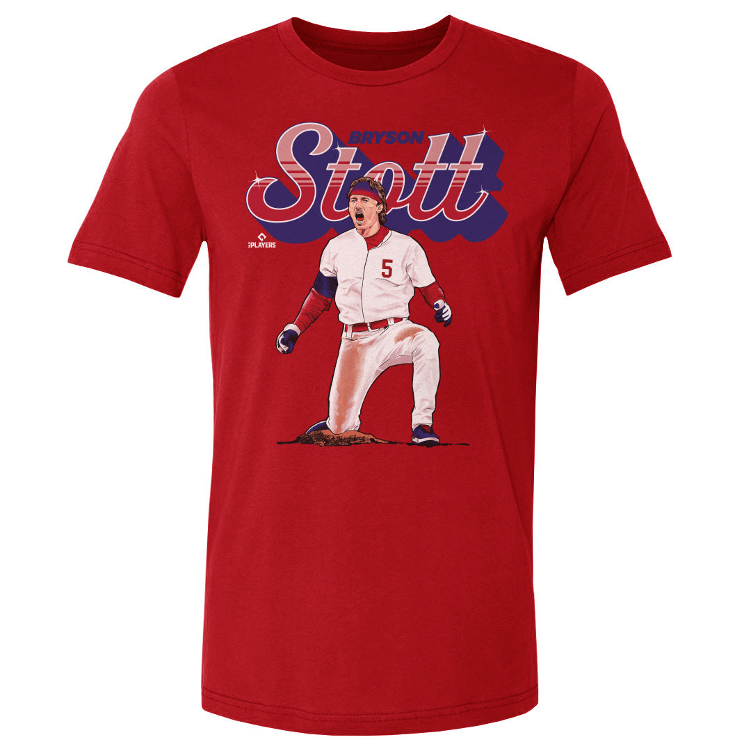 Bryson Stott Men&#39;s Cotton T-Shirt | 500 LEVEL