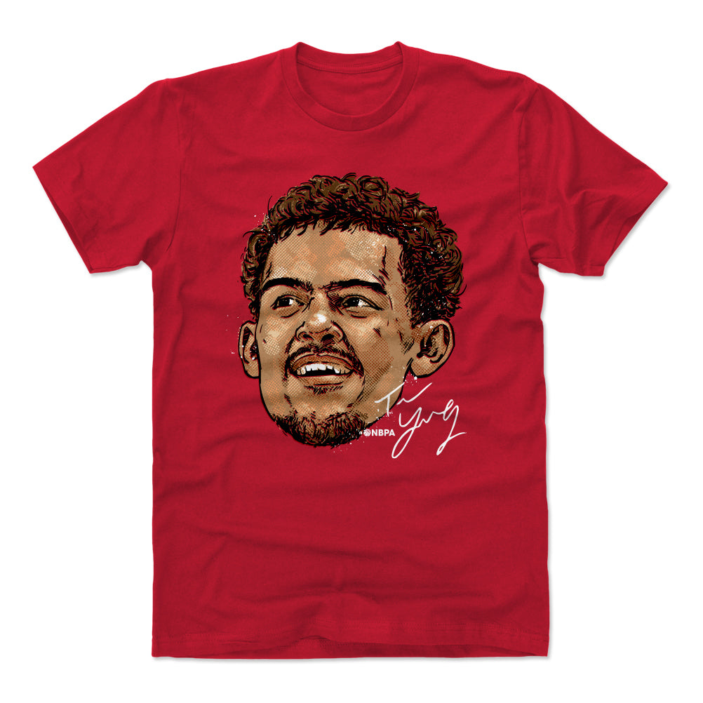 Trae Young Men's Cotton T-Shirt | 500 LEVEL