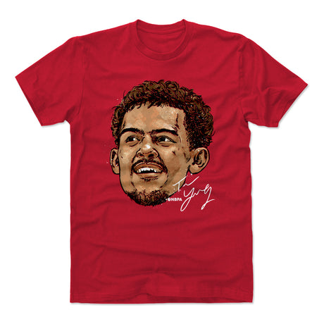 Trae Young Men's Cotton T-Shirt | 500 LEVEL