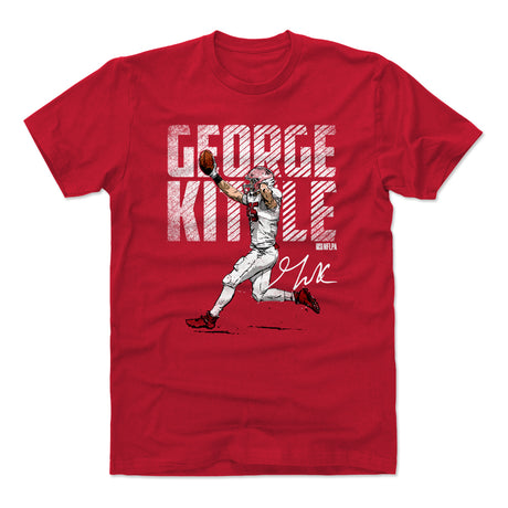 George Kittle Men's Cotton T-Shirt | 500 LEVEL
