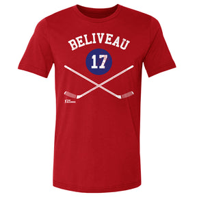 Jean Beliveau Men's Cotton T-Shirt | 500 LEVEL