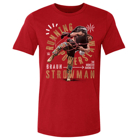 Braun Strowman Men's Cotton T-Shirt | 500 LEVEL