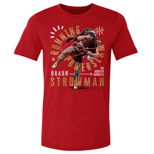 Braun Strowman Men's Cotton T-Shirt | 500 LEVEL