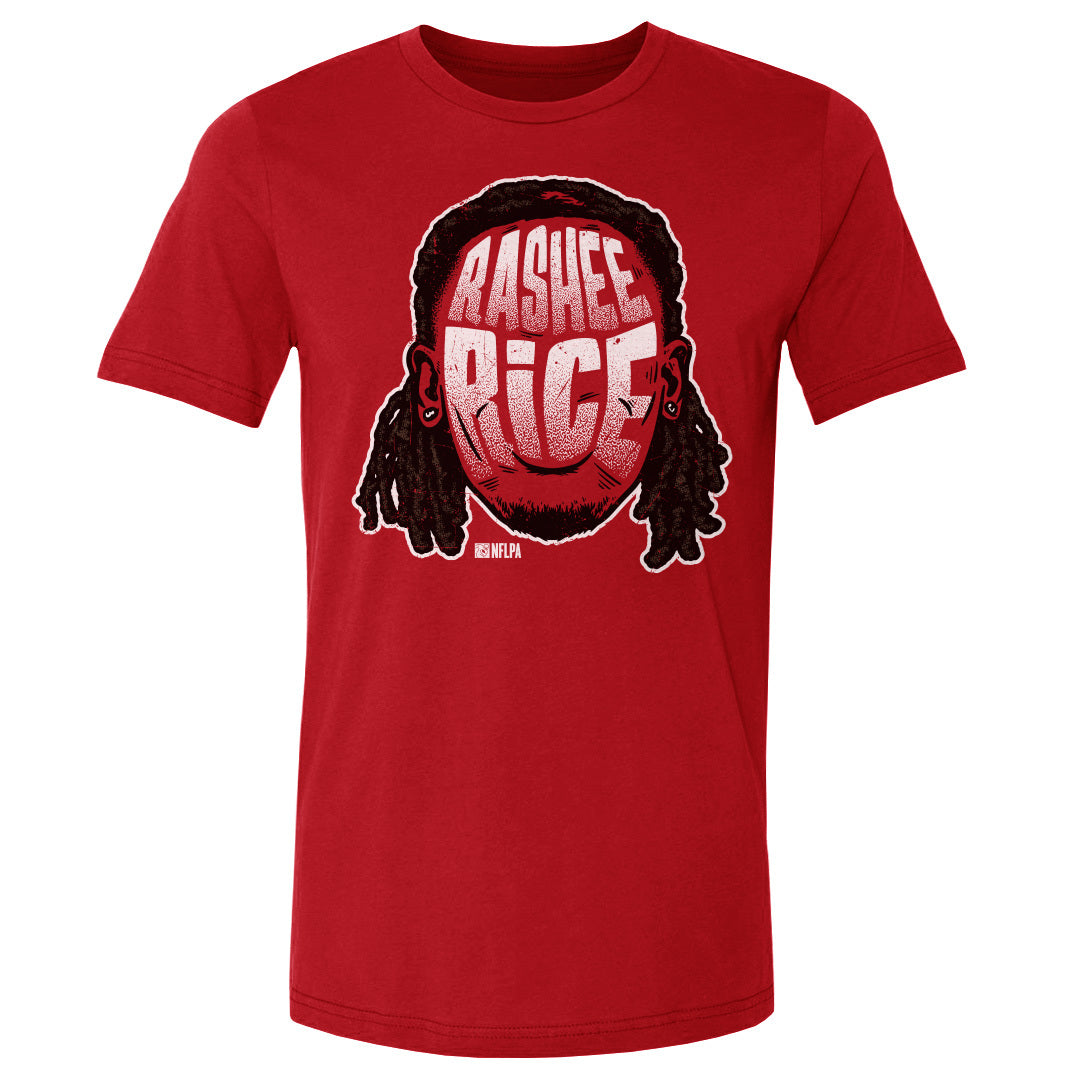 Rashee Rice Kansas City Player Silhouette Men's Cotton T-Shirt