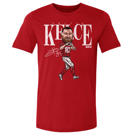 Travis Kelce Men's Cotton T-Shirt | 500 LEVEL