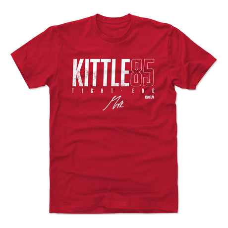 George Kittle Men's Cotton T-Shirt | 500 LEVEL
