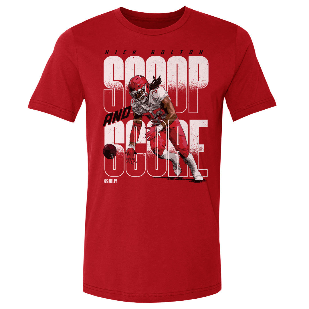 Nick Bolton Men's Cotton T-Shirt | 500 LEVEL