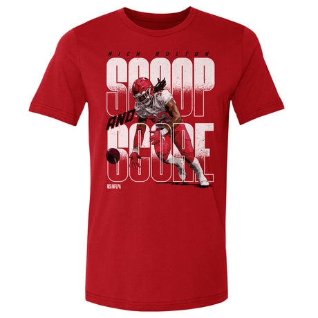 Nick Bolton Men's Cotton T-Shirt | 500 LEVEL