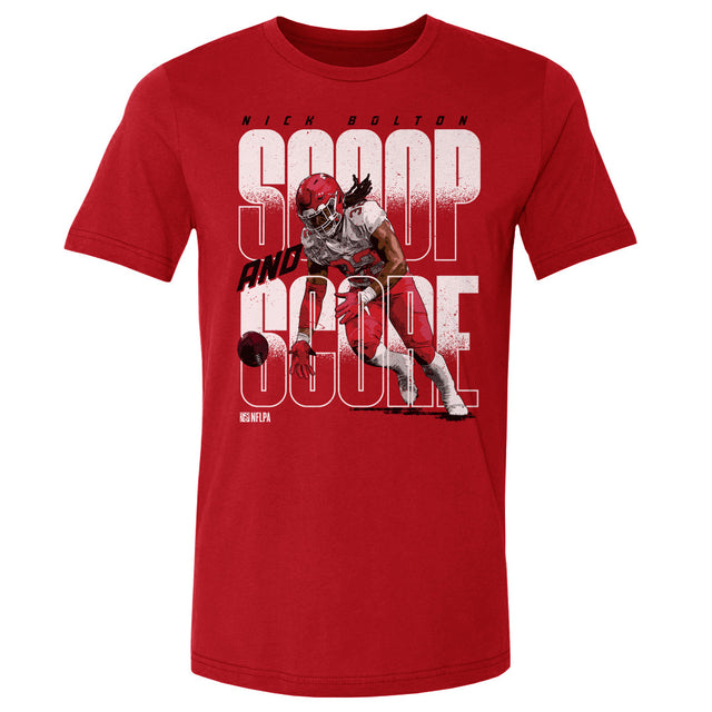 Nick Bolton Men's Cotton T-Shirt | 500 LEVEL