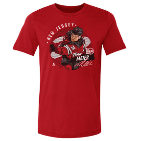 Timo Meier Men's Cotton T-Shirt | 500 LEVEL