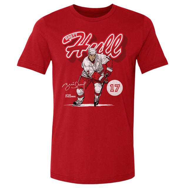 Brett Hull Men's Cotton T-Shirt | 500 LEVEL