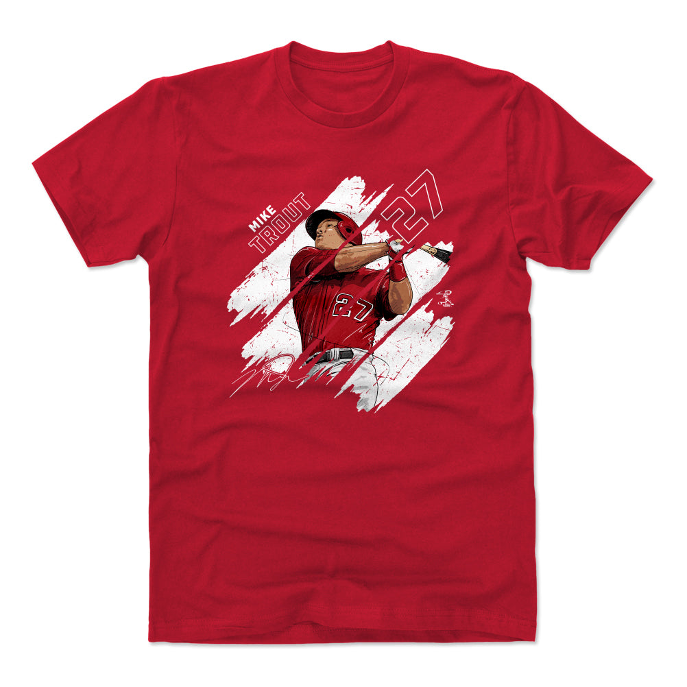 Mike Trout Men's Cotton T-Shirt | 500 LEVEL