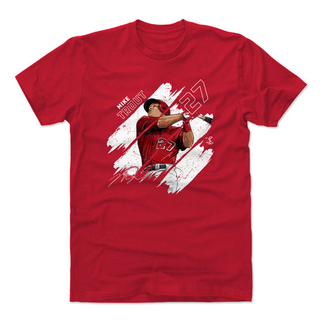 Mike Trout Men's Cotton T-Shirt | 500 LEVEL