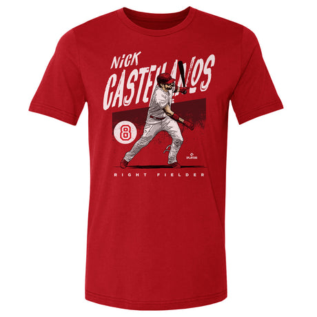 Nick Castellanos Men's Cotton T-Shirt | 500 LEVEL