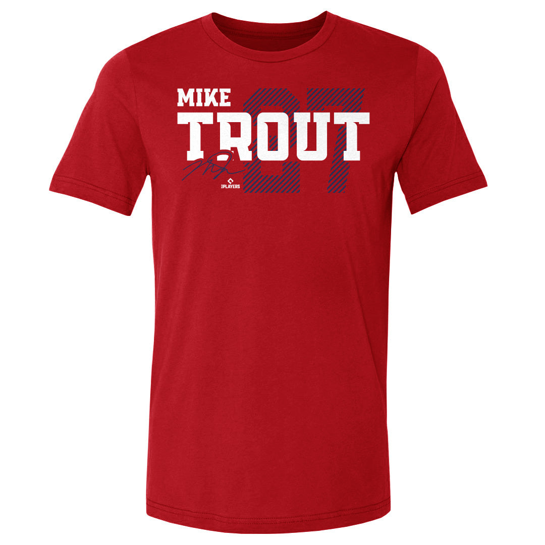 Mike Trout Men's Cotton T-Shirt | 500 LEVEL