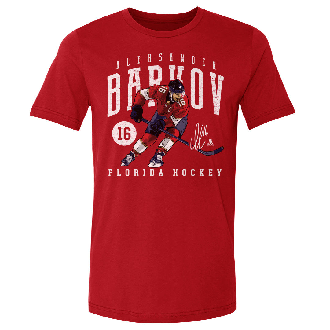 Aleksander Barkov Men's Cotton T-Shirt | 500 LEVEL