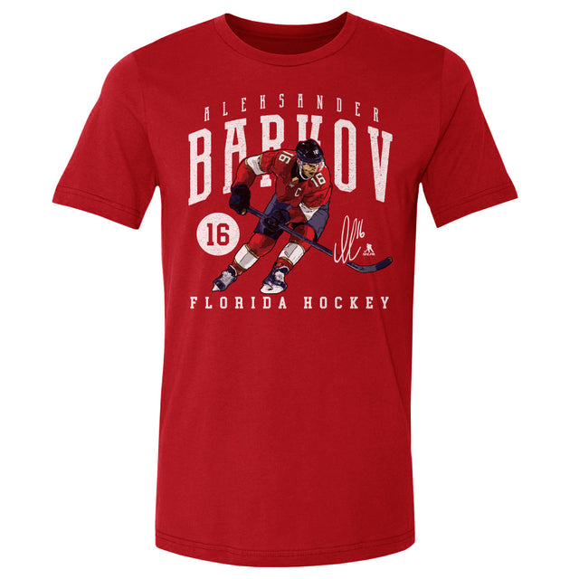 Aleksander Barkov Men's Cotton T-Shirt | 500 LEVEL