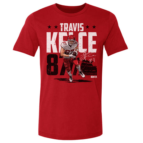 Travis Kelce Men's Cotton T-Shirt | 500 LEVEL