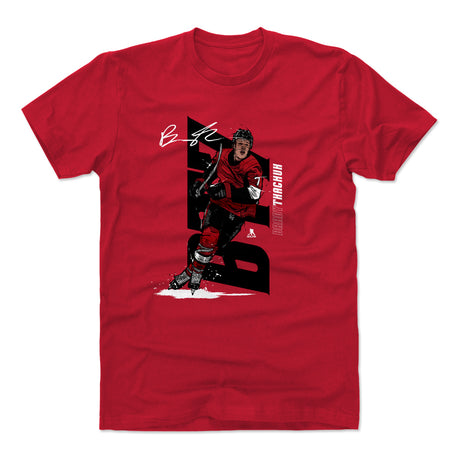 Brady Tkachuk Men's Cotton T-Shirt | 500 LEVEL