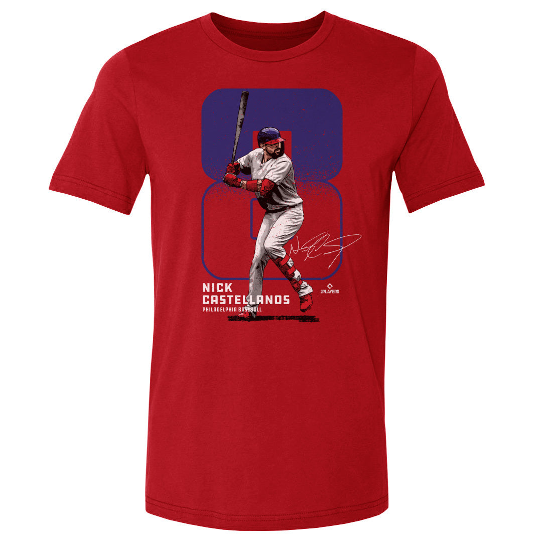 Nick Castellanos Men's Cotton T-Shirt | 500 LEVEL