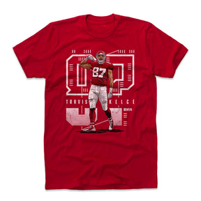 Travis Kelce Men's Cotton T-Shirt | 500 LEVEL