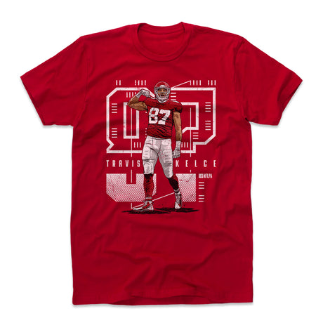 Travis Kelce Men's Cotton T-Shirt | 500 LEVEL