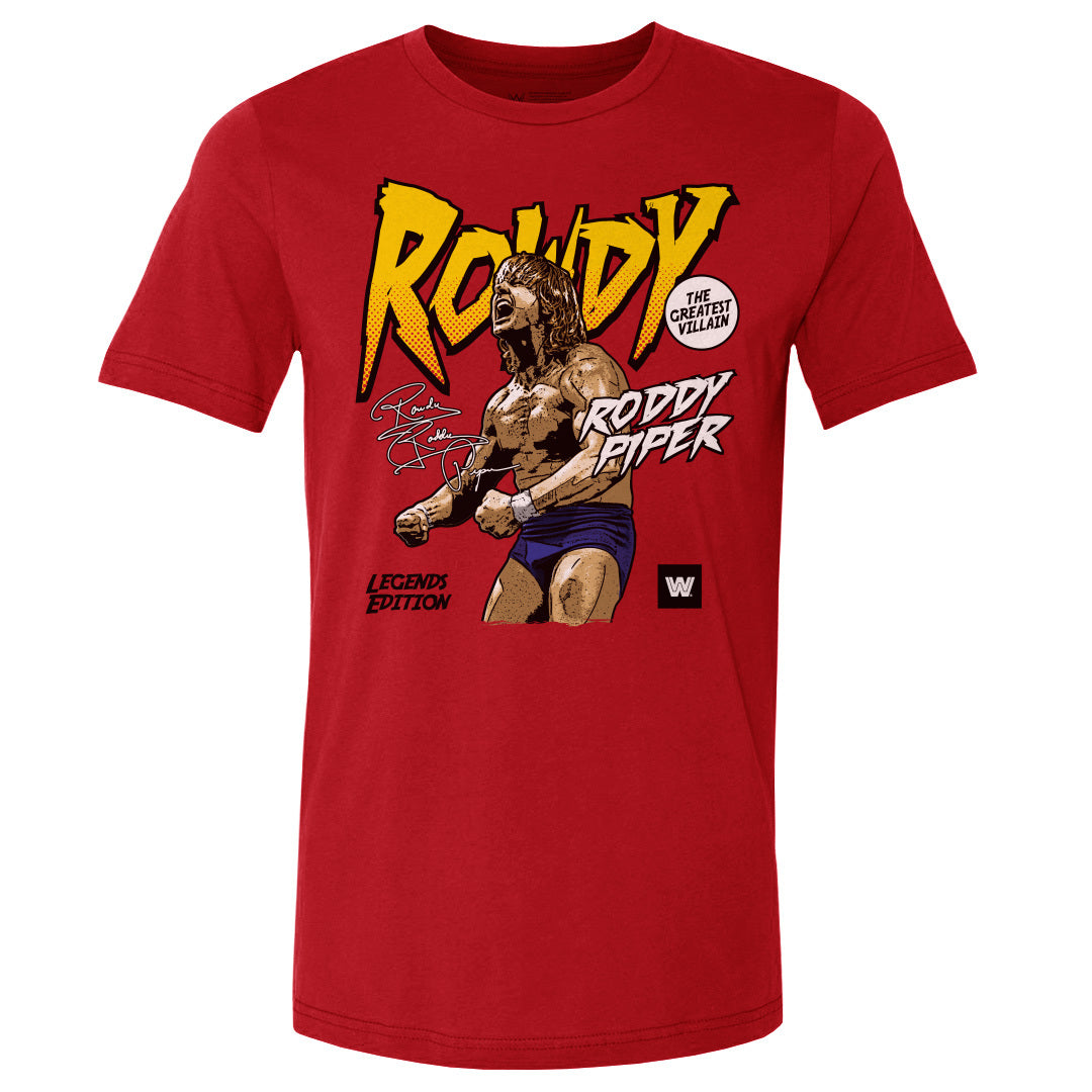 Roddy Piper Men&#39;s Cotton T-Shirt | 500 LEVEL